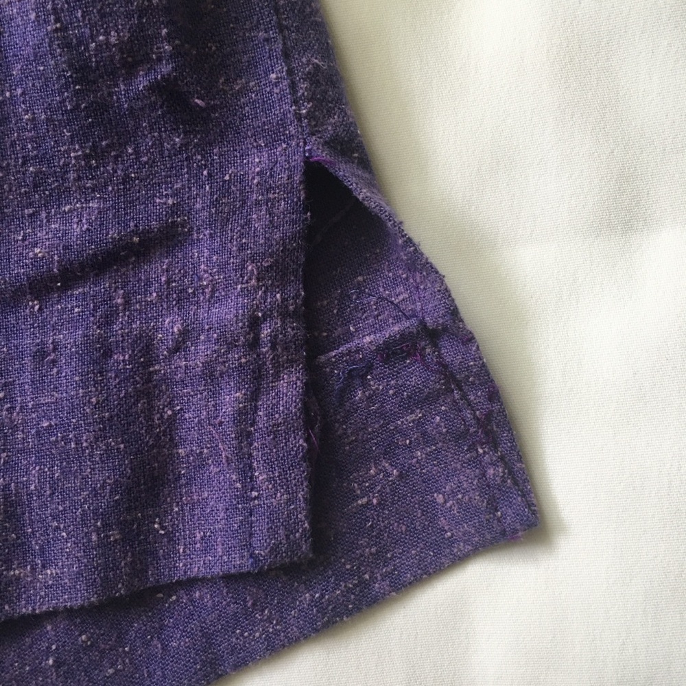 Handmade Purple Mini Shorts - Picture 5 of 5